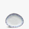 Brisa Ria Blue Oval Plate