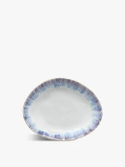 Brisa Ria Blue Oval Plate