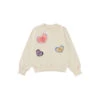 Molo Marge Heart Smiles Sequin Sweatshirt