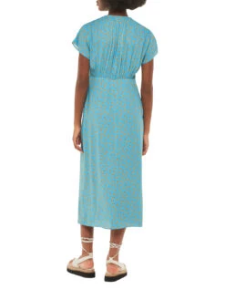 Whistles Floral Crescent Midi Dress -Lifestyle Shop 36918 08 2
