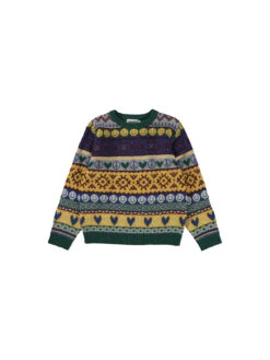 Molo Barri Smiley Face Nordic Jumper
