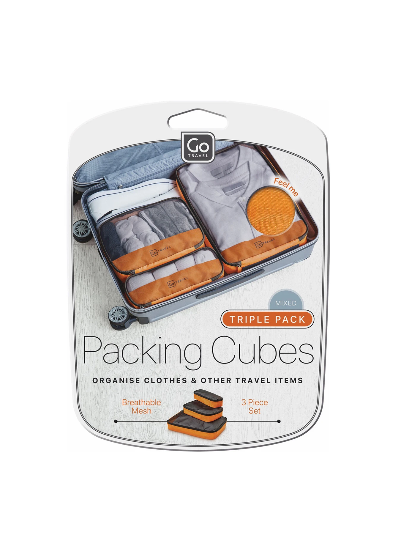 GO TRAVEL Triple Packing Cubes 6 GO TRAVEL Triple Packing Cubes - Image 6