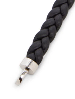 MONTBLANC Wrap Me Bracelet In Braided Leather -Lifestyle Shop A556720 3