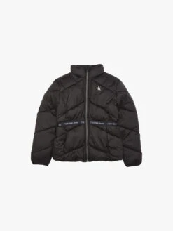 Calvin Klein Jeans Quilted Logo Tape Jacket