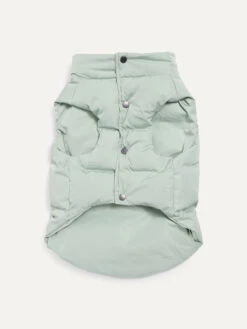 Hooded Puffer Mint Large -Lifestyle Shop A619406 2