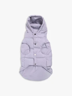 Hooded Puffer Lavendar - Medium