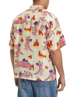 Marni Shortsleeve Print Bowling Shirt -Lifestyle Shop A631825 3