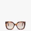 Gucci Stripe Recycled Acetate Sunglasses