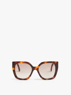 Gucci Stripe Recycled Acetate Sunglasses