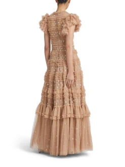 Vivian V-Neck Gown -Lifestyle Shop A643410 3