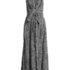 Viscose Flou Wrap Dress