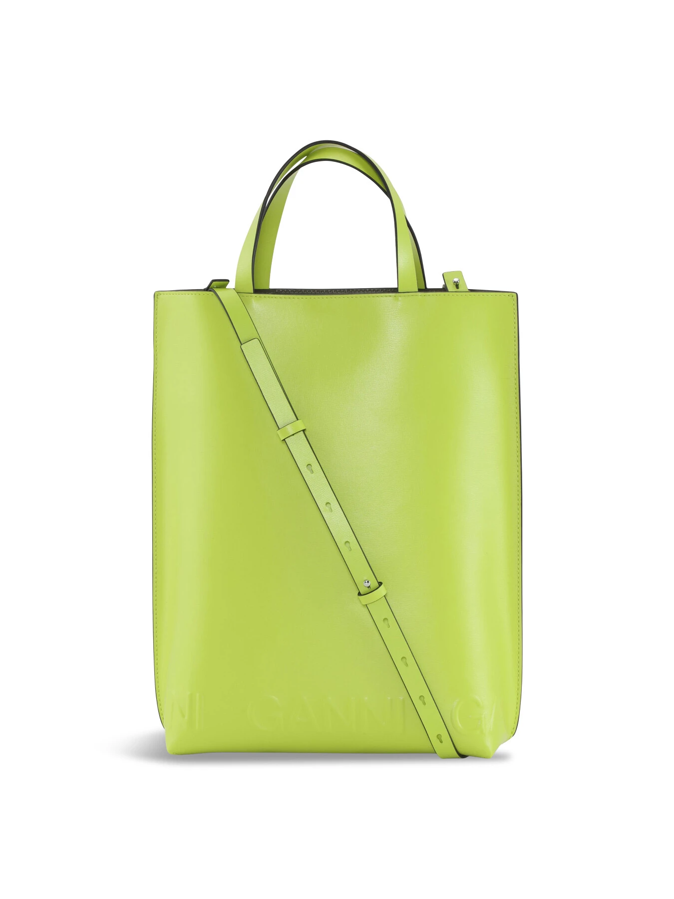 Ganni Banner Medium Tote Strap 1 Ganni Banner Medium Tote Strap