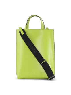 Ganni Banner Medium Tote Strap 5 Ganni Banner Medium Tote Strap -Lifestyle Shop A652108 2