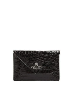 Vivienne Westwood Crocodile Envelope Clutch