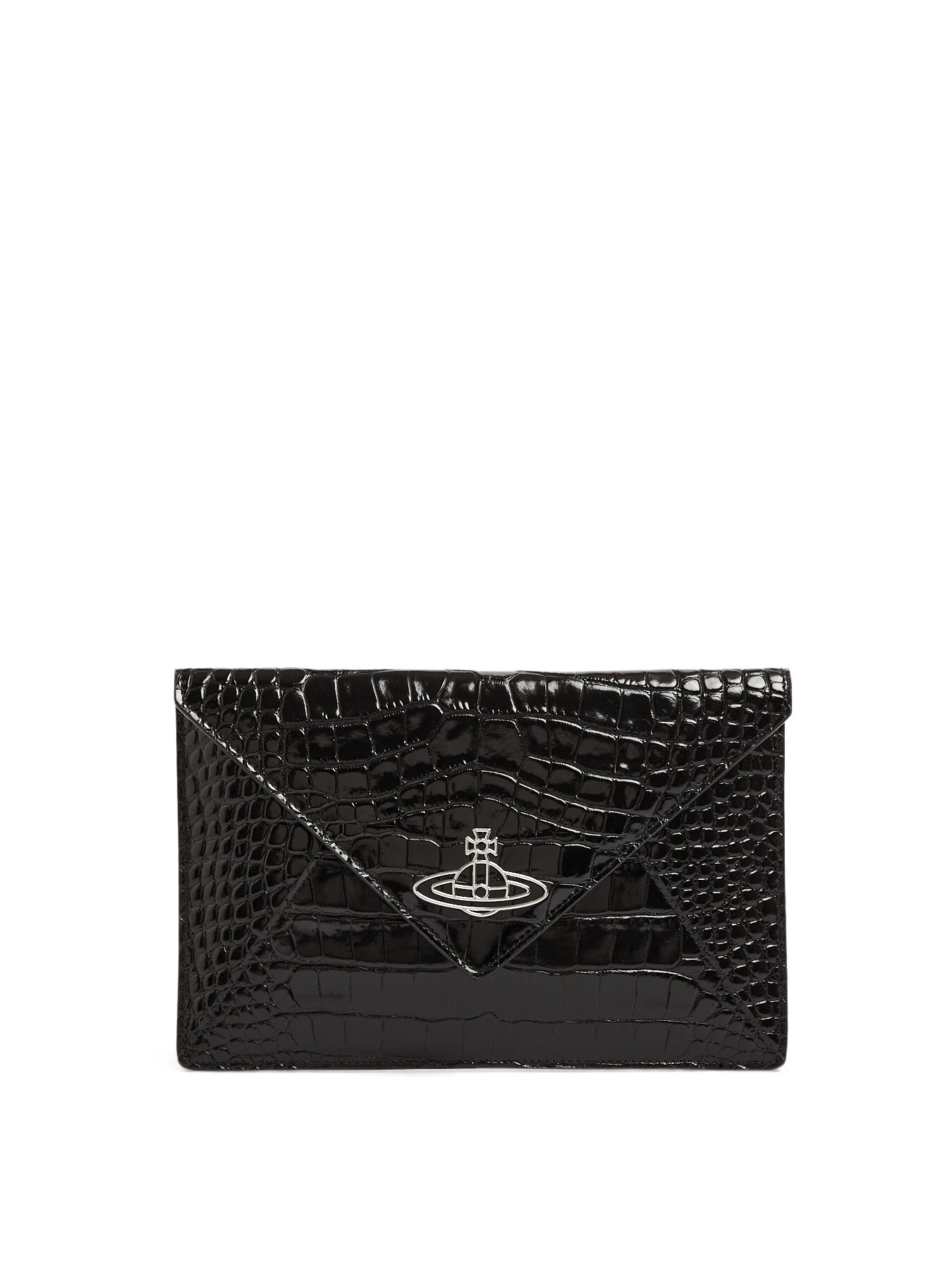Vivienne Westwood Crocodile Envelope Clutch 1 Vivienne Westwood Crocodile Envelope Clutch
