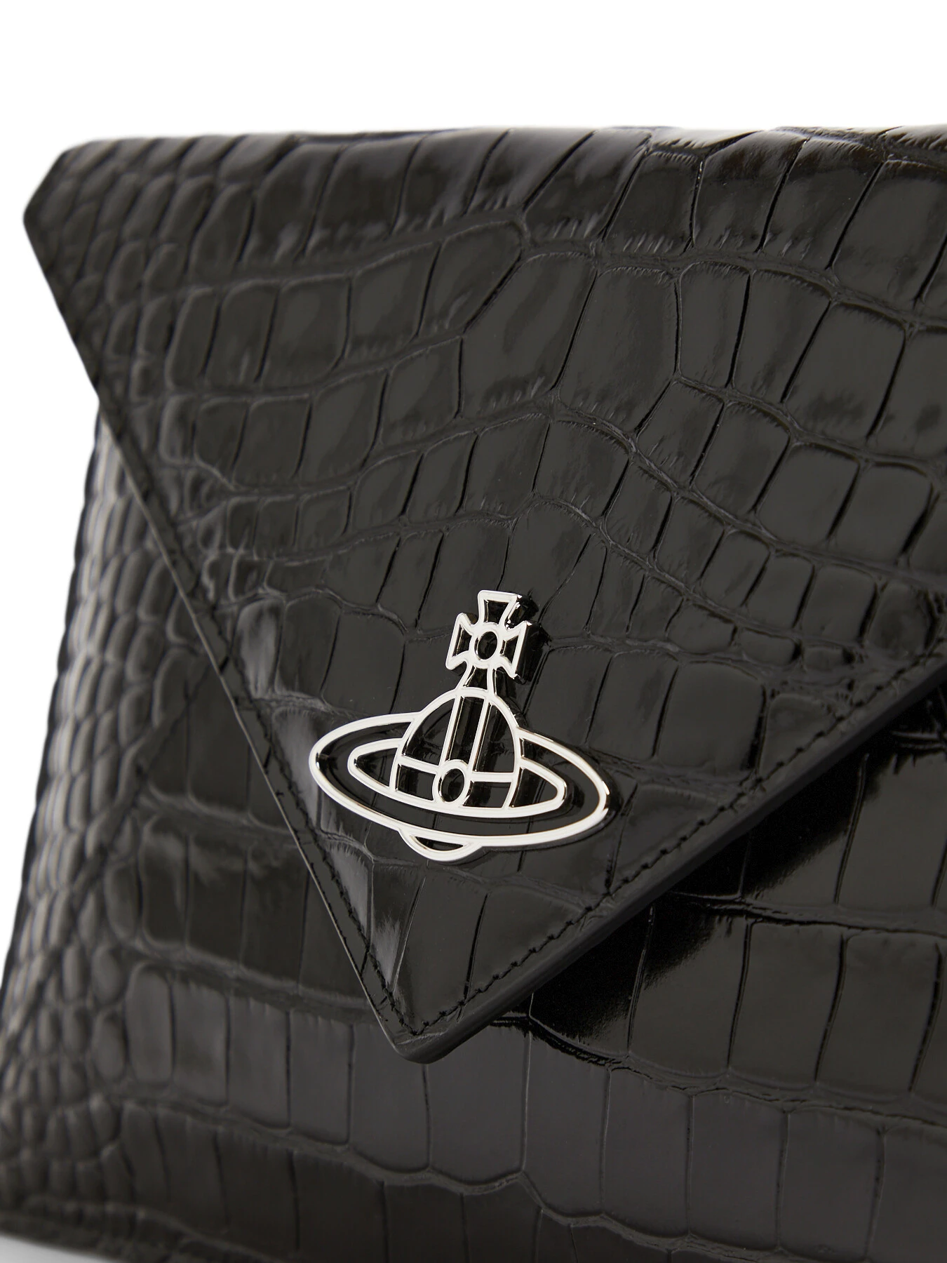 Vivienne Westwood Crocodile Envelope Clutch 3 Vivienne Westwood Crocodile Envelope Clutch - Image 3
