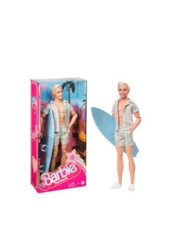 Barbie™ The Movie Ken® Doll Wearing Pastel Striped Beach Matching Set 16 Barbie™ The Movie Ken® Doll Wearing Pastel Striped Beach Matching Set -Lifestyle Shop A659513 6