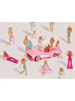 Barbie™ The Movie Collectible Car, Pink Corvette® Convertible -Lifestyle Shop A659519 6