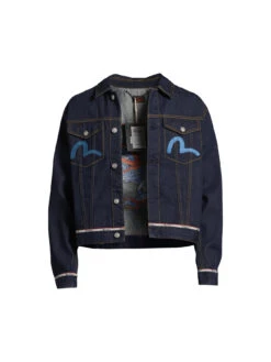 Evisu Seagull & Eagle Emb Denim Jacket