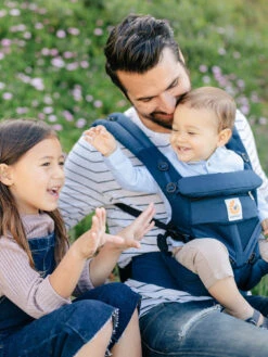 Ergobaby Omni 360 Cool Air Mesh Carrier -Lifestyle Shop BCS360PMIDBLUE Midnight Blue 2