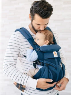 Ergobaby Omni 360 Cool Air Mesh Carrier -Lifestyle Shop BCS360PMIDBLUE Midnight Blue 3