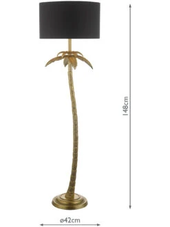 Coco Floor Lamp With Shade -Lifestyle Shop COC4935 No Colour 2