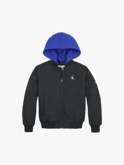 Calvin Klein Jeans Hooded Bomber Jacket