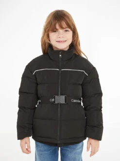 Calvin Klein Jeans Logo Tape Belt Jacket -Lifestyle Shop IG0IG02057 BEH 2