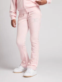 Diamante Velour Bootcut Joggers 6 Diamante Velour Bootcut Joggers -Lifestyle Shop JBX5901 562 2