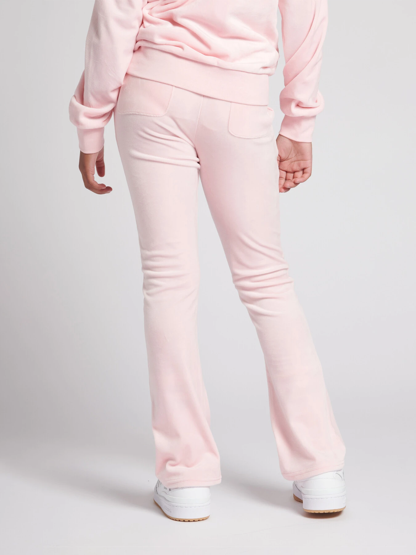 Diamante Velour Bootcut Joggers 4 Diamante Velour Bootcut Joggers - Image 4