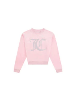 Diamante Velour Sweatshirt