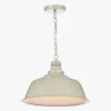 Nantucket 1 Light Pendant In Putty Matt Cream