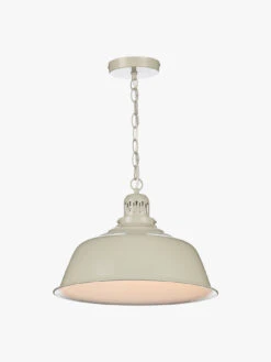 Nantucket 1 Light Pendant In Putty Matt Cream