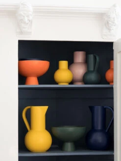 Small Strøm Vase -Lifestyle Shop R1006 ORANGE 3