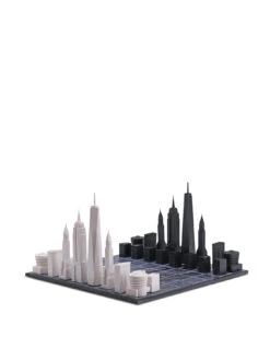 Acrylic New York Edition With Wooden New York Map Board